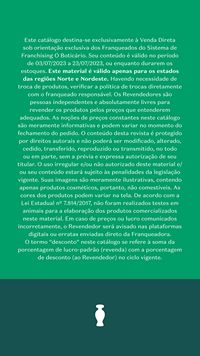 Catálogo Boticário Revendedores ciclo 10 2023 NE Brasil página 39