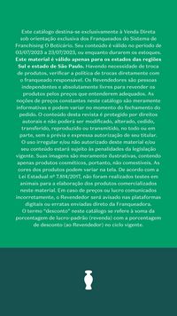 Catálogo Boticário Revendedores ciclo 10 2023 SSP Brasil página 39