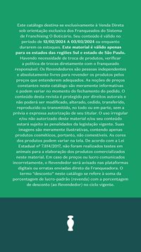 Catálogo Boticário Revendedores ciclo 3 2024 SSP Brasil página 40