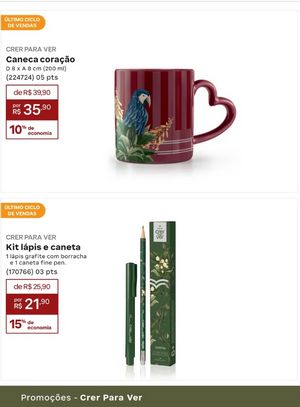 Natura ciclo 16 2026 Brasil página 250
